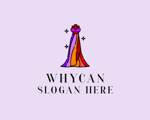 Stylish Mannequin Dress Gown Logo