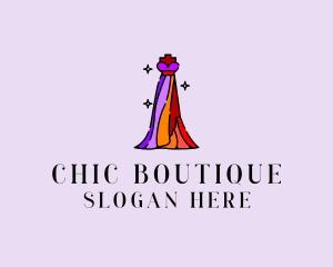 Stylish - Stylish Mannequin Dress Gown logo design