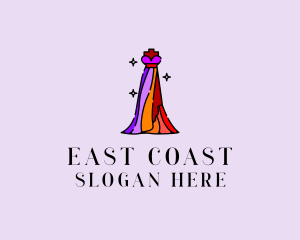 Stylish Mannequin Dress Gown logo design