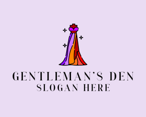 Stylish Mannequin Dress Gown logo design