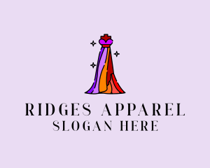 Stylish Mannequin Dress Gown logo design