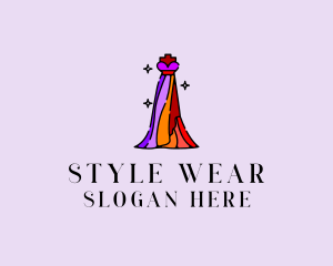 Wear - Stylish Mannequin Dress Gown logo design
