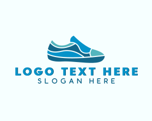 Shoe Cleaning - Fashion Sneakers Shoe logo design