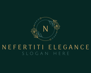 Floral Beautician Natural logo design