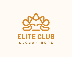 Membership - Noble Elegant Crown logo design