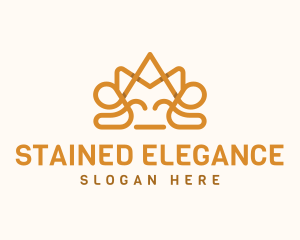 Noble Elegant Crown logo design