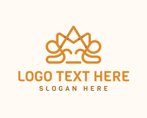 Tiara - Noble Elegant Crown logo design