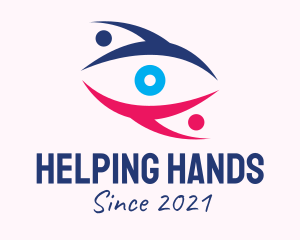 Volunteering - Eye Charity Foundation logo design