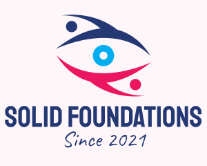 Social Service - Eye Charity Foundation logo design