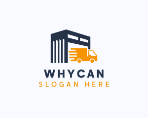 Inventory - Warehouse Logistics Cargo logo design