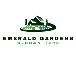 House Lawn Property logo design