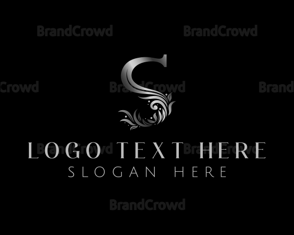 Elegant Luxe Boutique Letter S Logo