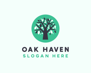 Oak Tree Park logo design