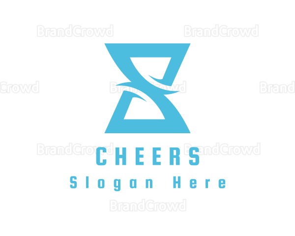 Letter S Hourglass Logo