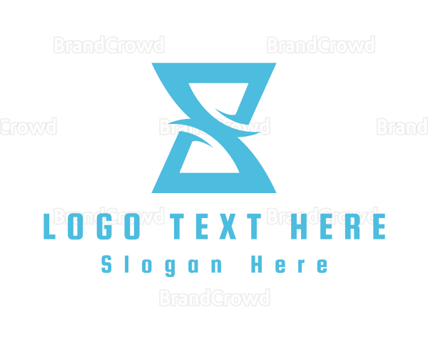 Letter S Hourglass Logo