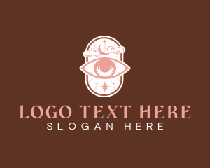 Elegant - Cosmic Eye Boho logo design