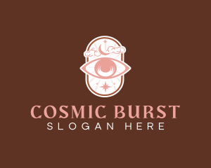 Cosmic Eye Boho logo design