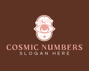 Cosmic Eye Boho logo design