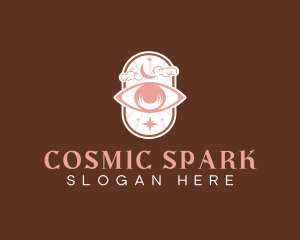 Cosmic Eye Boho logo design