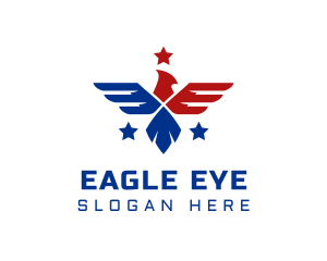 American Eagle Wings logo design