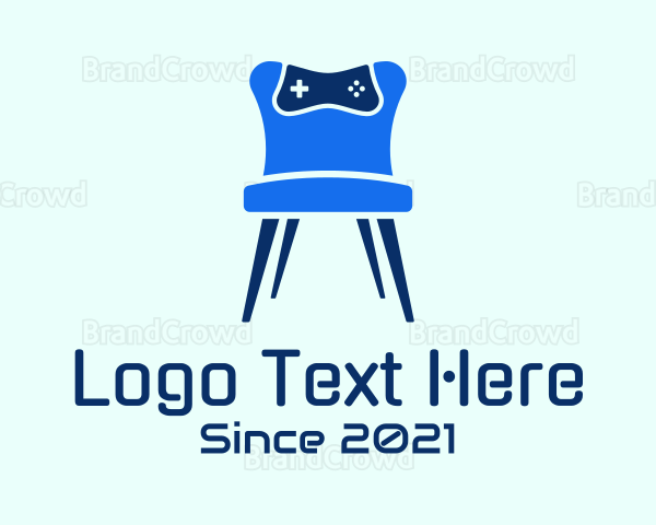 Gaming Controller Chair Logo