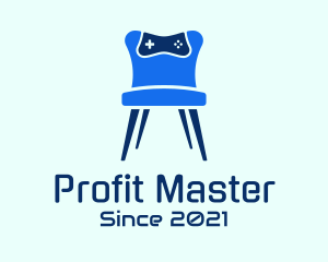 Gaming Controller Chair logo design