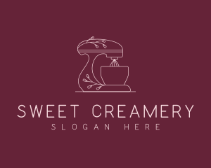 Stand Mixer Bakery logo design