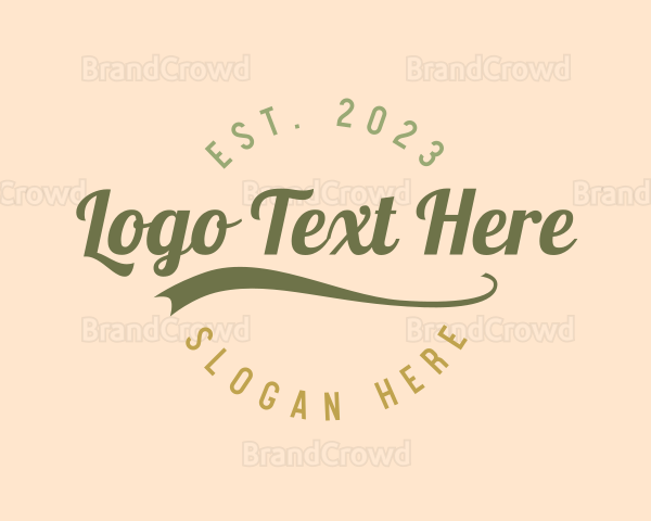 Generic Script Business Logo
