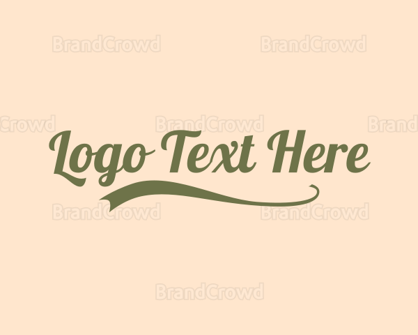 Generic Script Business Logo
