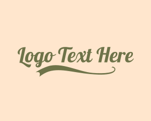Generic Script Business logo design