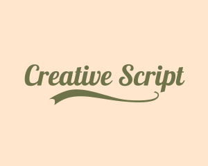 Generic Script Business logo design