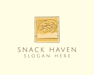  Cheese Platter Snack logo design