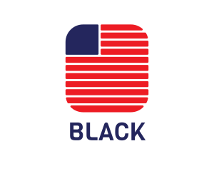 App - USA Flag App logo design