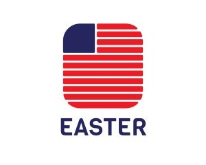 App - USA Flag App logo design