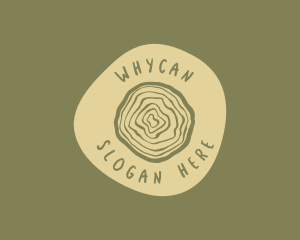 Wordmark - Organic Woodgrain Carpentry logo design