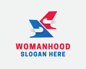 Modern Airline Transportation Logo