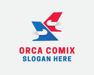 Cargo - Modern Airline Transportation logo design