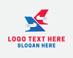 Modern Airline Transportation Logo