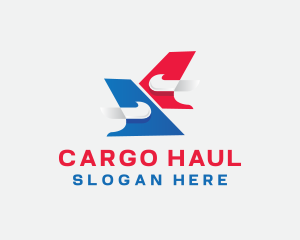 Modern Airline Transportation logo design