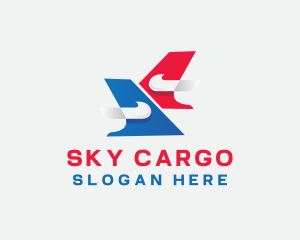 Modern Airline Transportation logo design