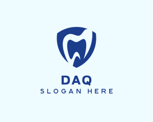 Dentist - Dental Health Shield logo design