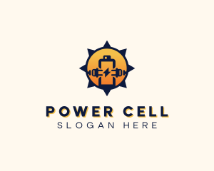 Battery Energy Plug logo design