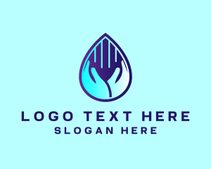 Plumber - Hand Fluid Sanitizer logo design