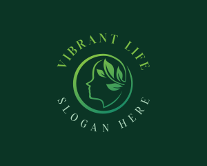 Mental Health Leaf logo design