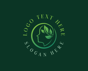 Care - Mental Health Leaf logo design