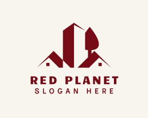 Red Residential Condominium logo design