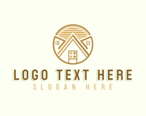 Construction - Roofing Construction Builder logo design