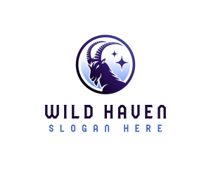 Wild Goat Horn logo design