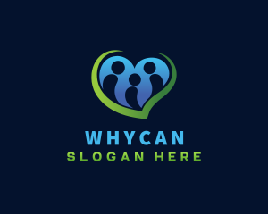 Orphanage - Heart Family Community logo design
