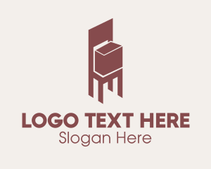 Brown Chair Box Logo